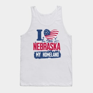 Nebraska my homeland Tank Top